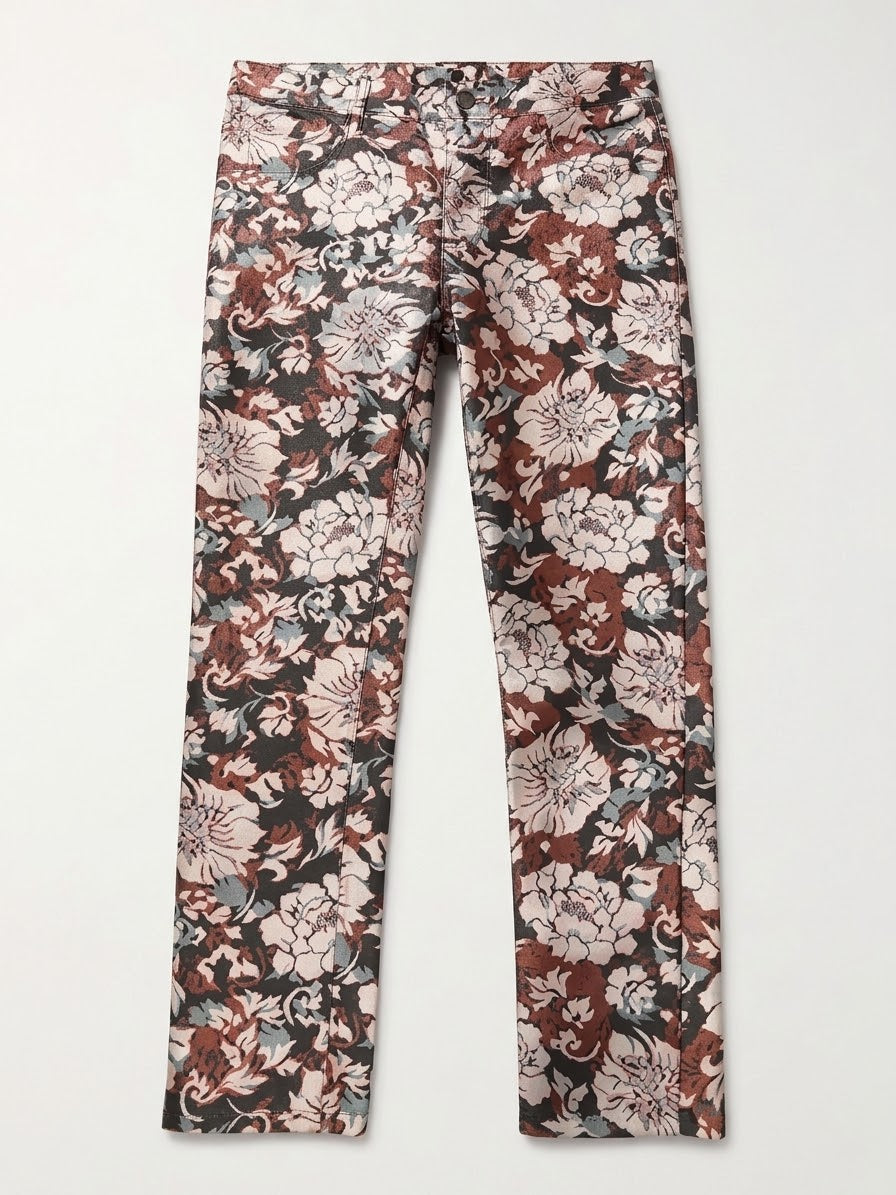 Pantalón Estampado Floral Vintage Talla 31 FOREVER 21