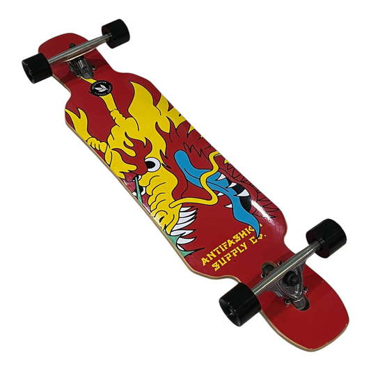Longboard Dragon Rojo ANTIFASHION