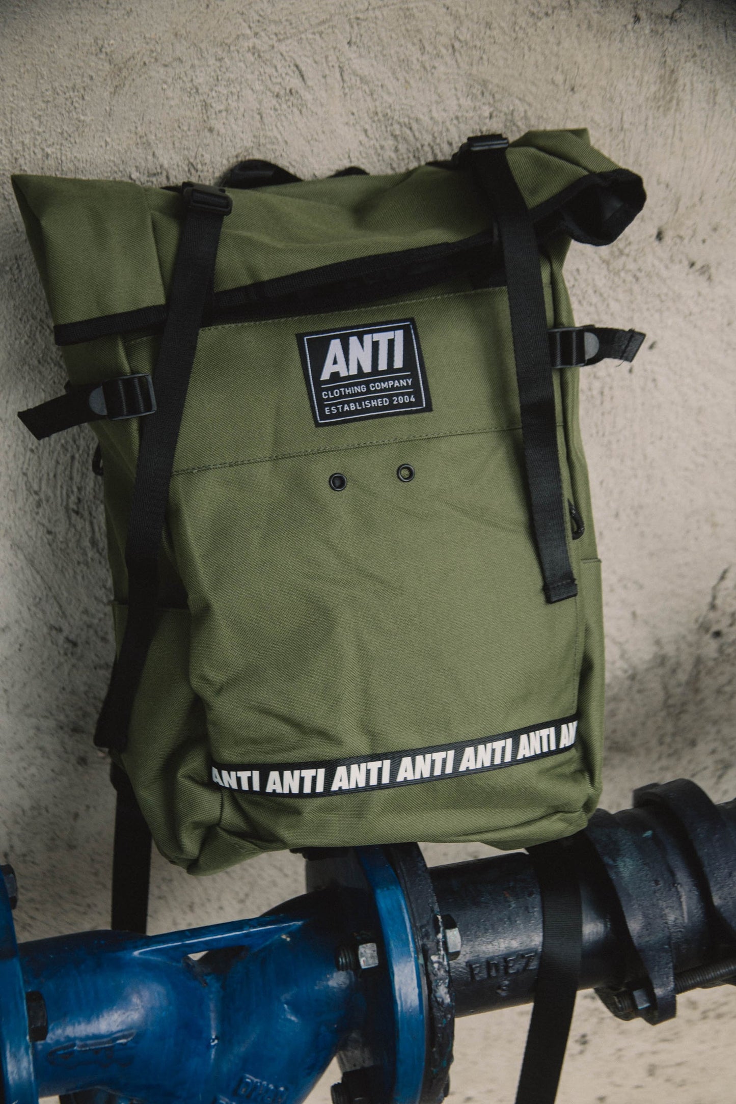 Mochila Camping Verde Impermeable ANTIFASHION