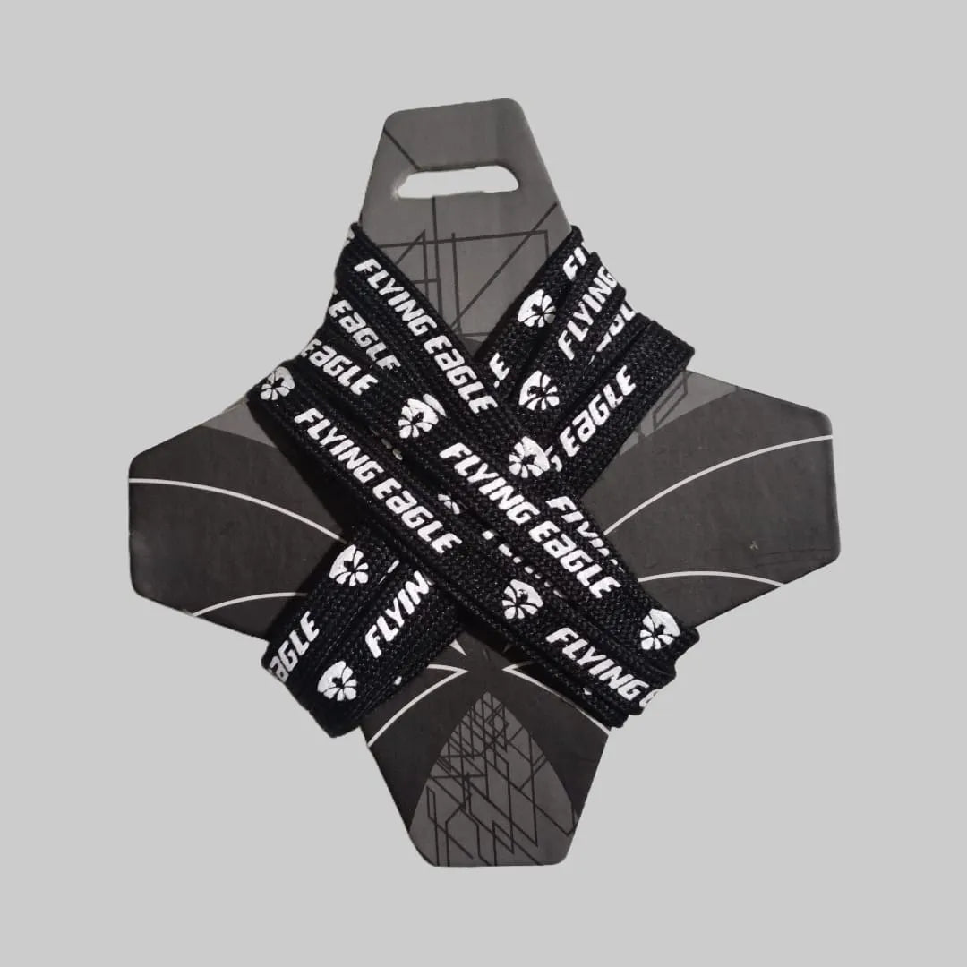 Par De Agujetas Impresion Negras Para Patines FLYING EAGLE