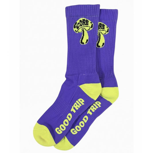 Calcetines Moradas Hongo Core