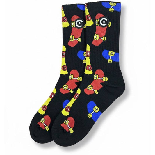 Calcetines Negras Skate Core