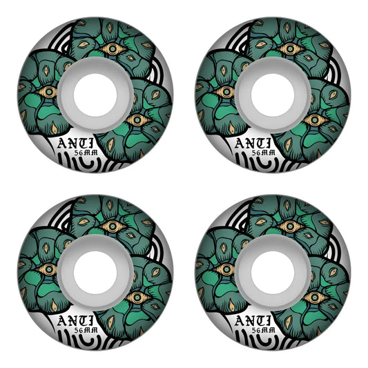 Set Ruedas Peyote Skate Conicas 56mm ANTIFASHION