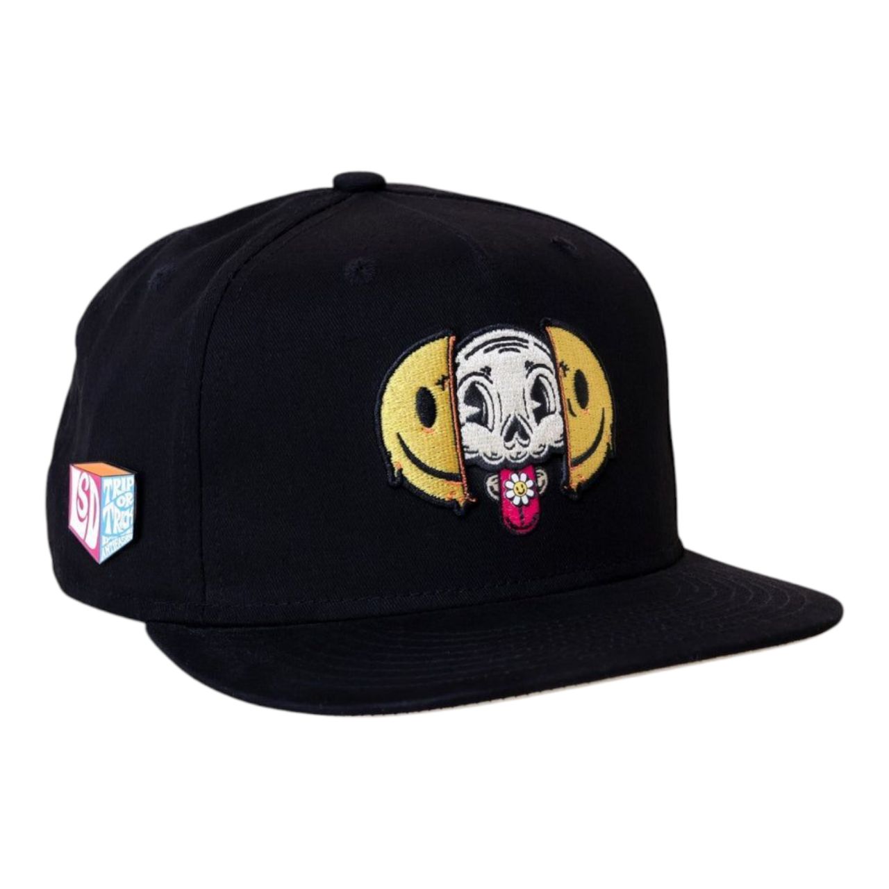 Gorra Negra Skull Happy Face ANTIFASHION