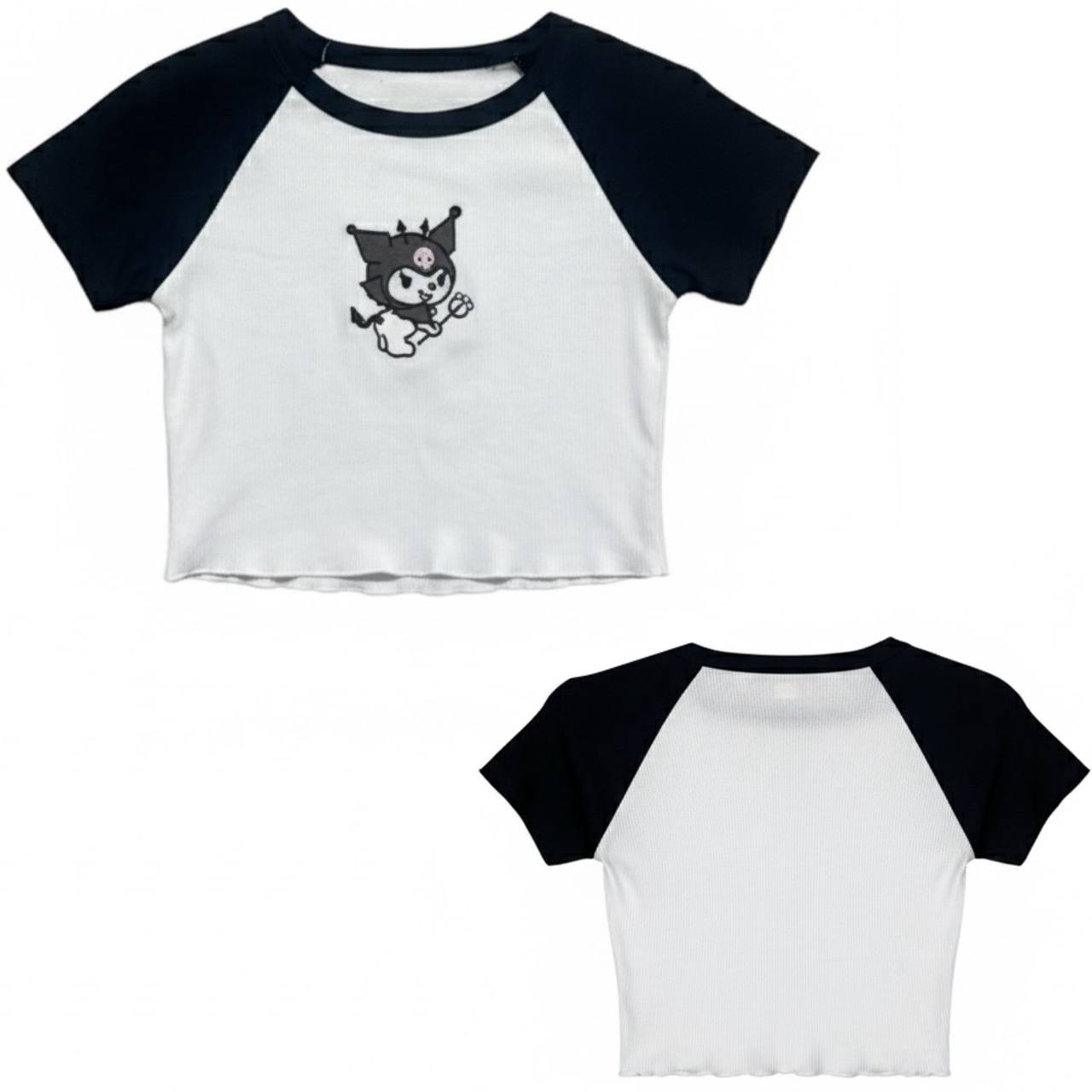 Top Bordado Kuromi
