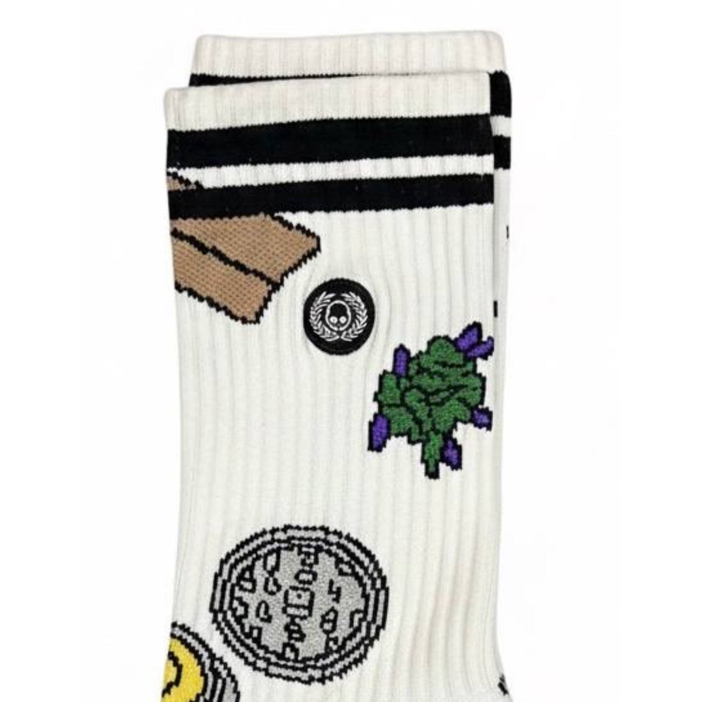 Calcetas Blancas Mari De Compresión ANTIFASHION