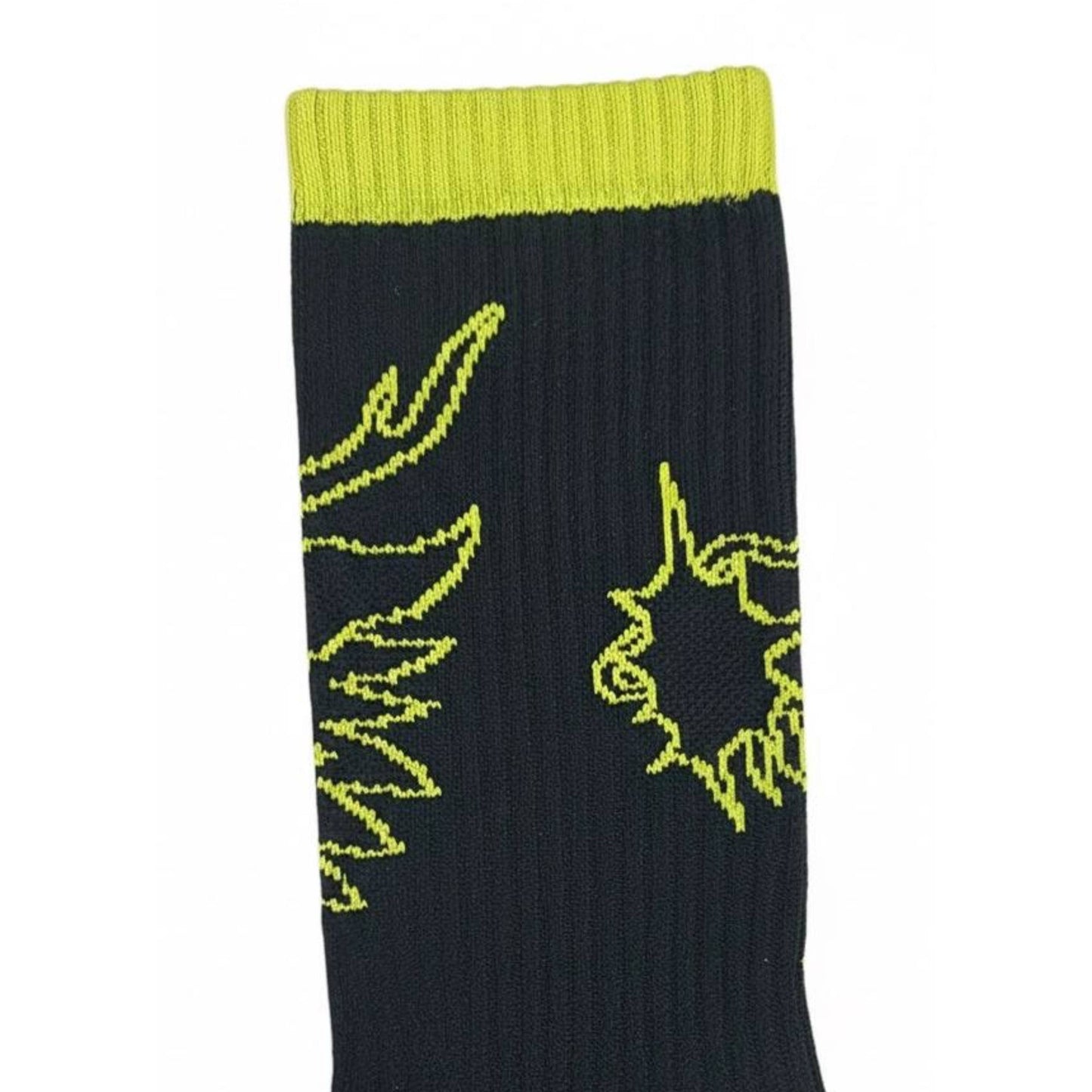 Calcetas Negras Dragon De Compresión ANTIFASHION