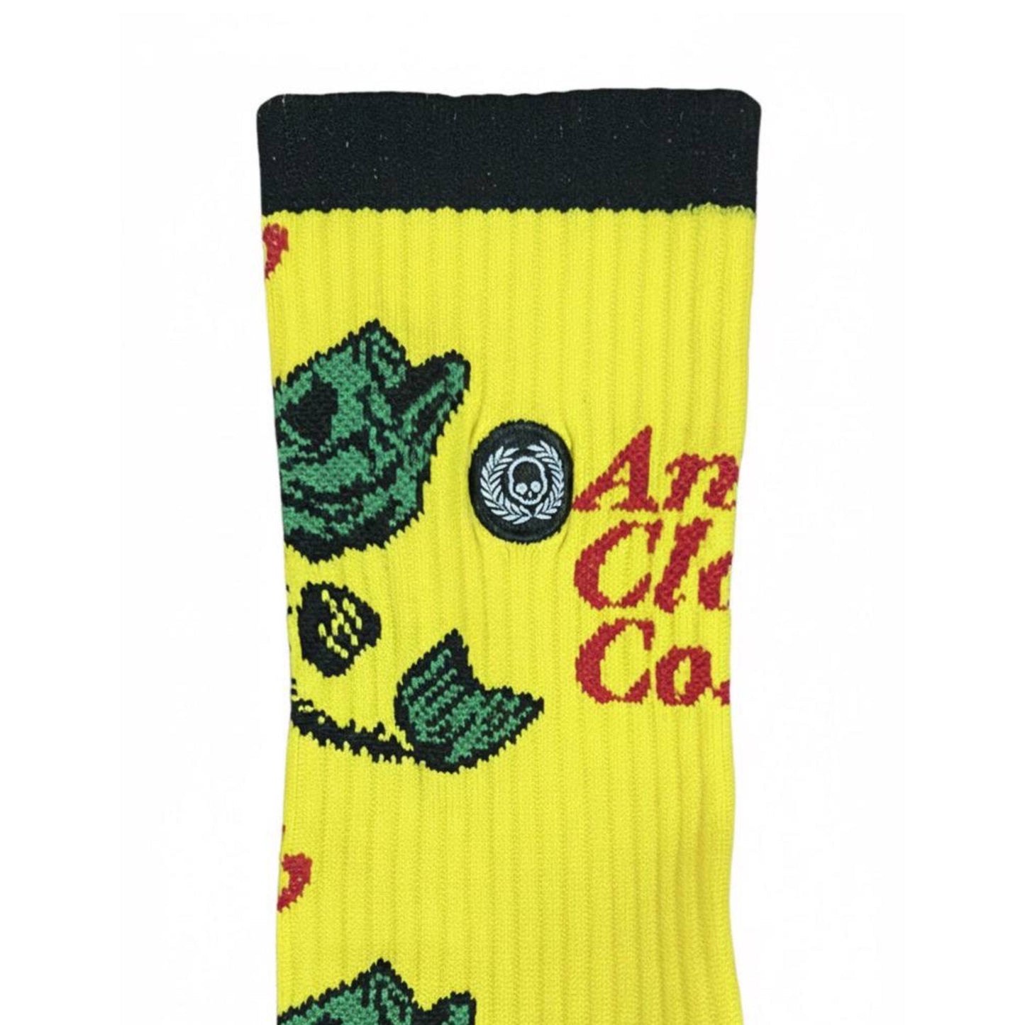 Calcetas Amarillas Pescado De Compresión ANTIFASHION
