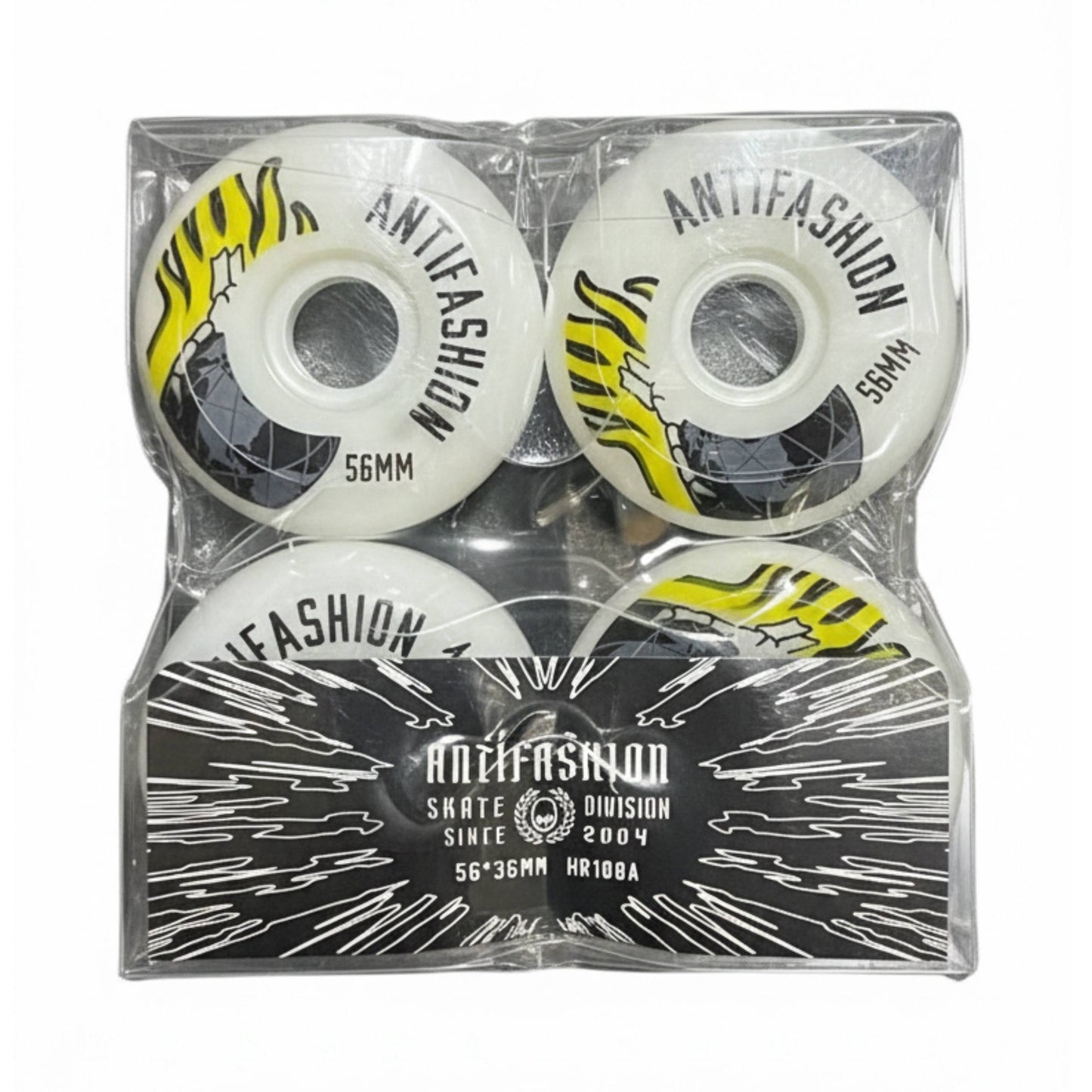 Set Ruedas Meteoro Skate Conicas 56mm ANTIFASHION