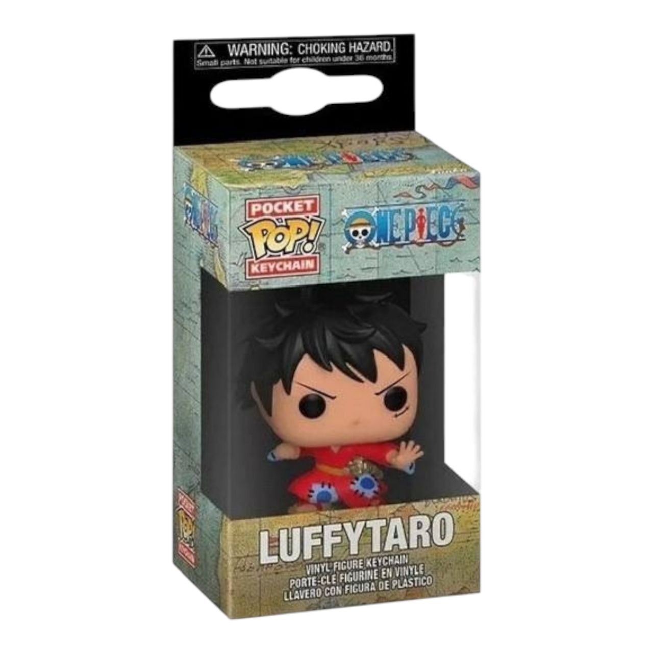 Llavero Luffytaro Pocket Pop Keychain