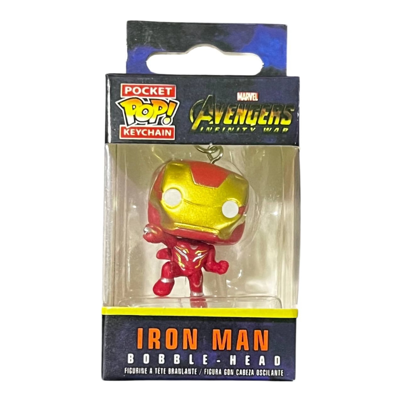 Llavero Iron Man Pocket Pop Keychain