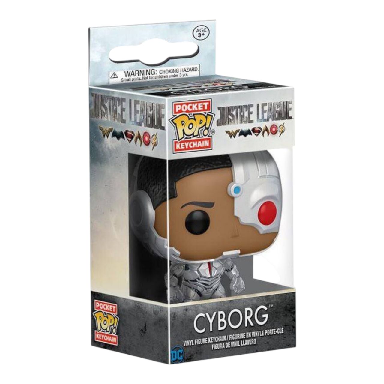 Llavero Cyborg Pocket Pop Keychain