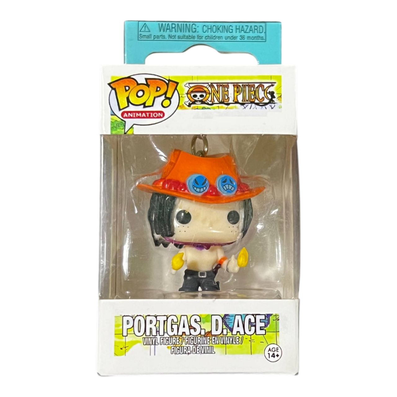 Llavero Portgas Pocket Pop Keychain