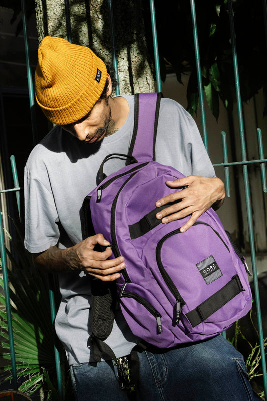 Mochila Skate Morada CORE