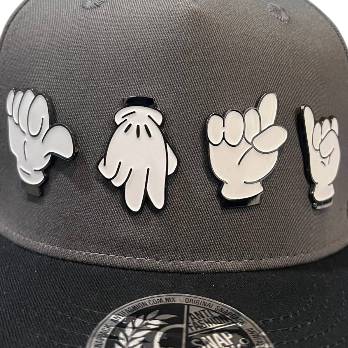 Gorra Gris Señas ANTIFASHION