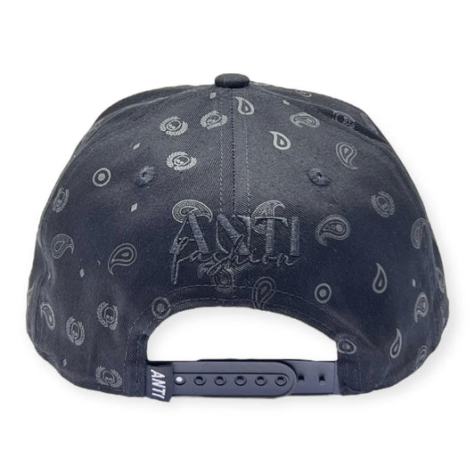 Gorra Negra Calavera Plata ANTIFASHION