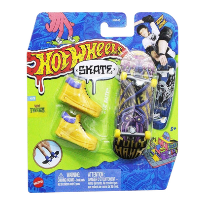Patineta Para Dedos Con Tenis Tony Hawk Amarillo Finger Board HOT WHEELS (Copia)