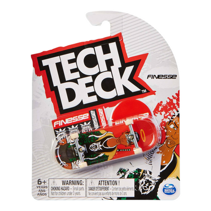 Finger Board Finesse Rojo Patineta Para Dedos TECH DECK