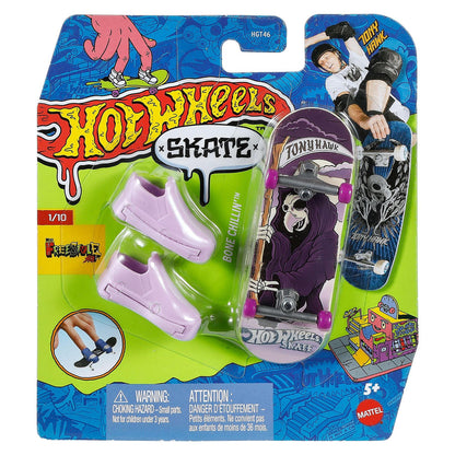 Patineta Para Dedos Con Tenis Finger Board HOT WHEELS