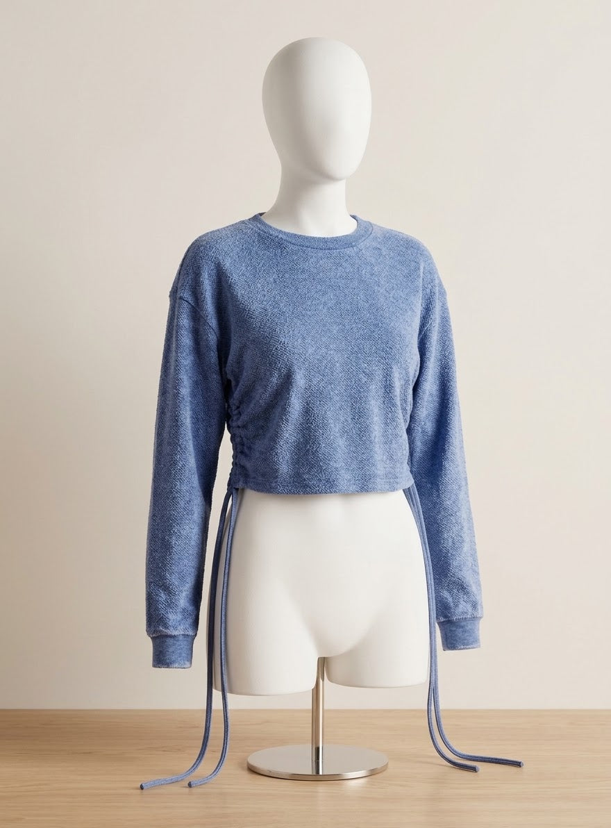 Sueter Violeta Corto Deslavado FOREVER 21