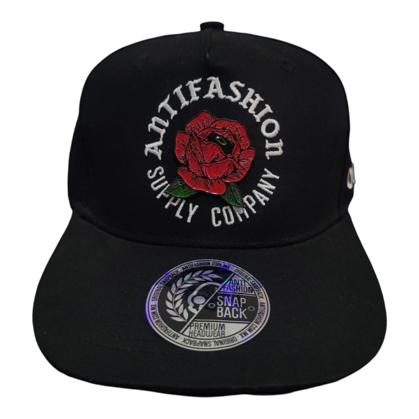 Gorra Negra Rosa Maldita ANTIFASHION