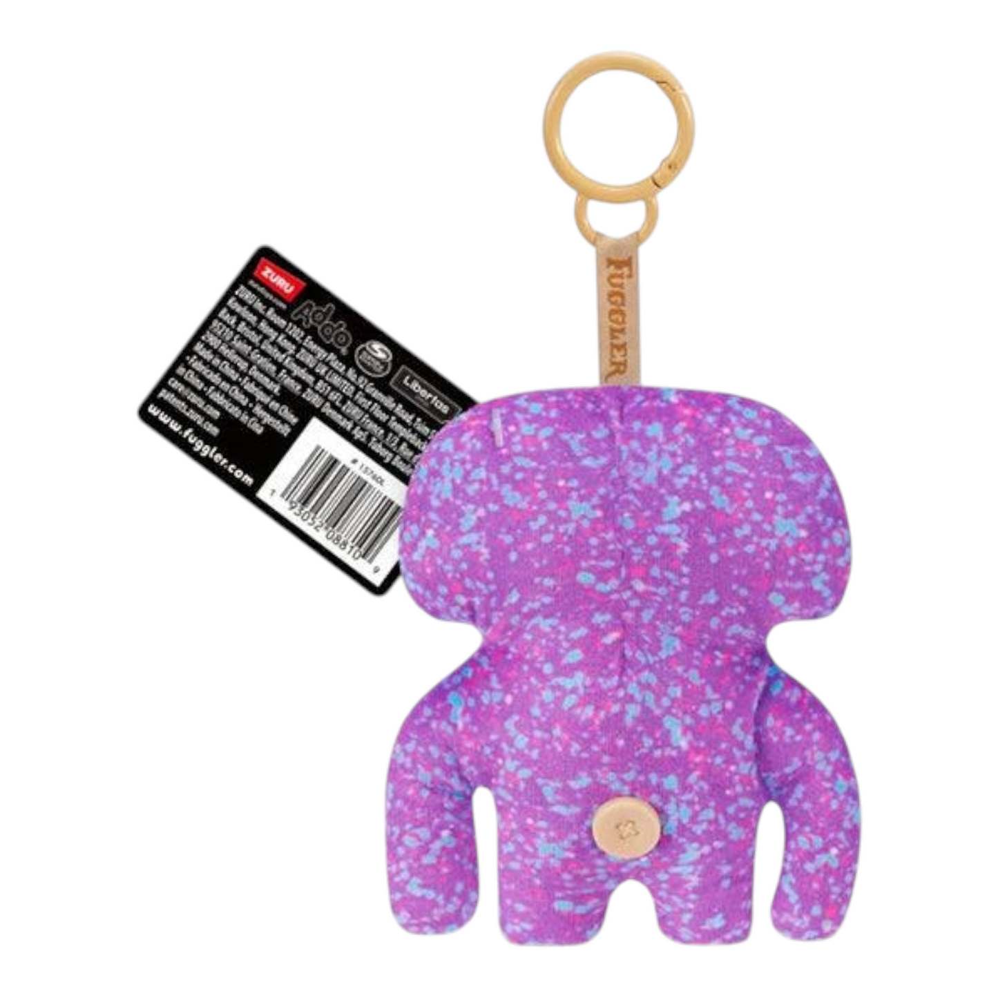 Llavero Fuggler Morado Amarillo FUGGLERS ZURU