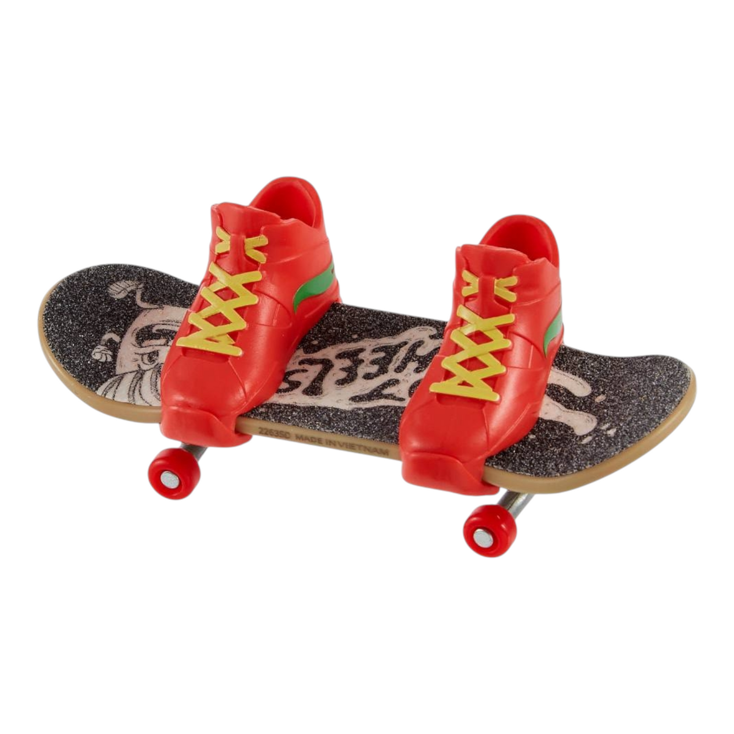 Patineta Para Dedos Con Tenis Food Style Naranja Finger Board HOT WHEELS