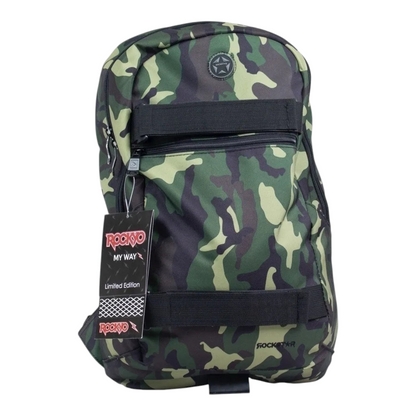 Mochila Skate Camuflaje ROCKYO