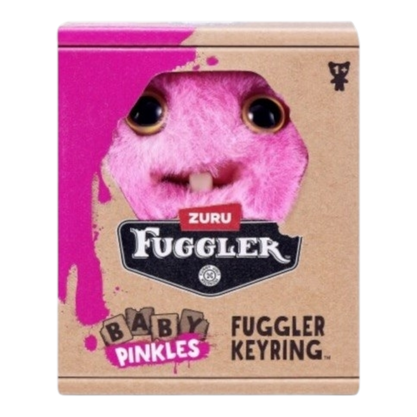 Llavero Fuggler Conejo Baby Pinkles FUGGLERS ZURU