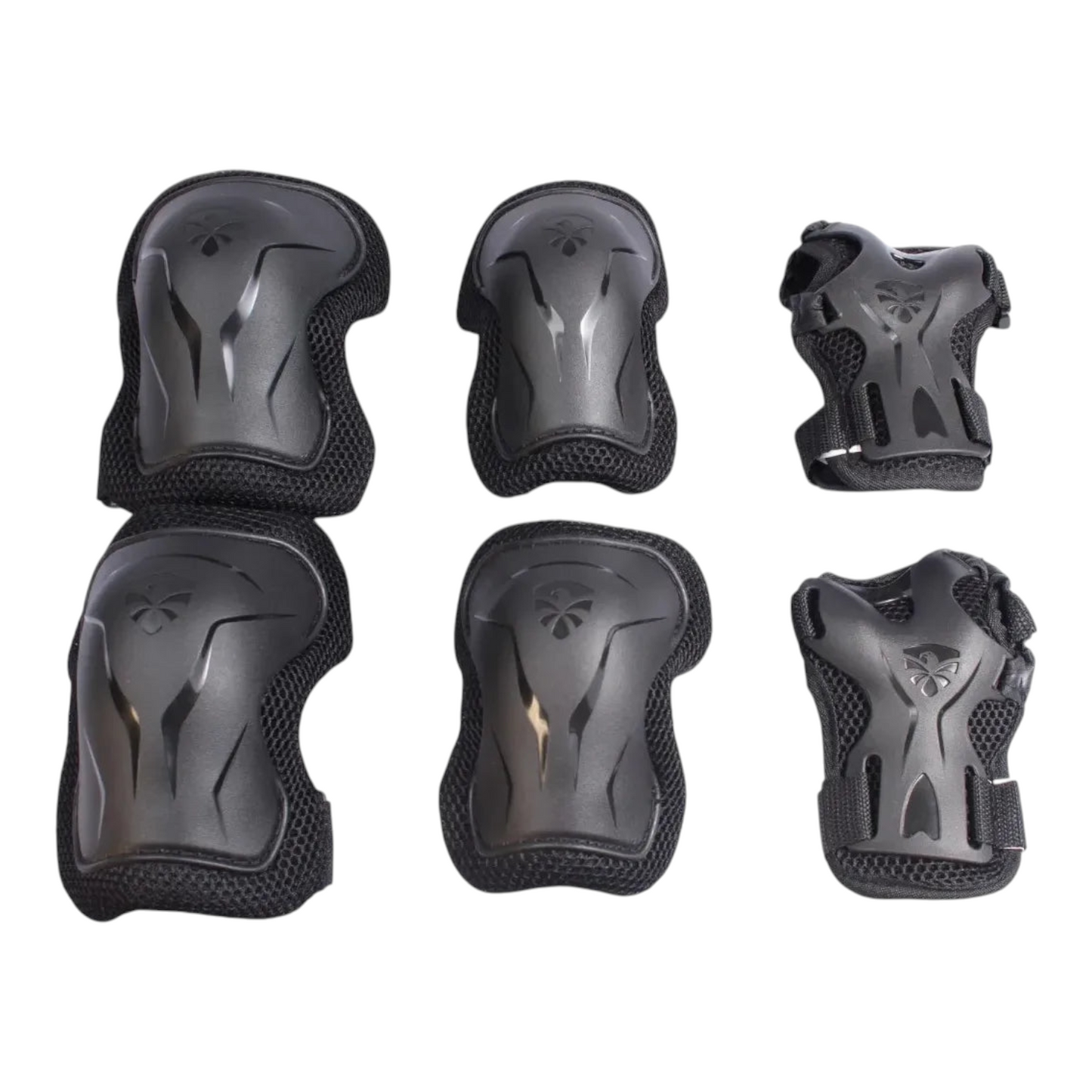 Set Protecciones V7 Negras Flying Eagle