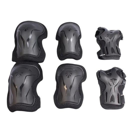 Set Protecciones V7 Negras Flying Eagle