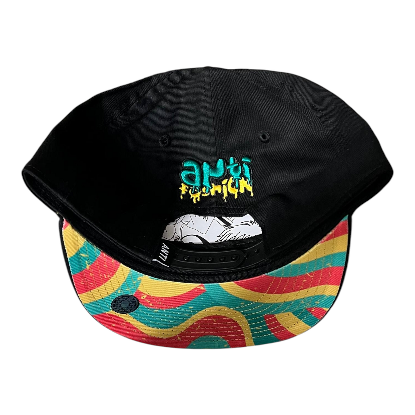 Gorra Negra Happy Trip ANTIFASHION