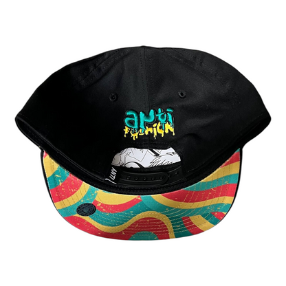Gorra Negra Happy Trip ANTIFASHION