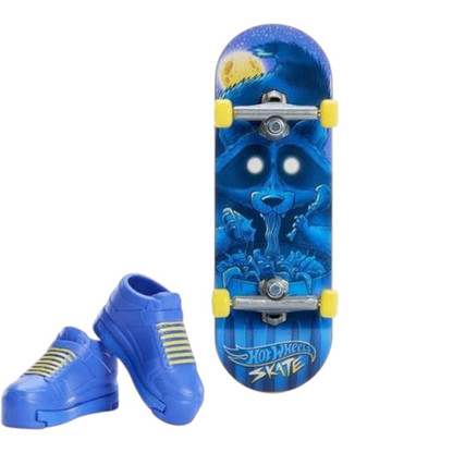 Patineta Para Dedos Con Tenis Finger Board HOT WHEELS