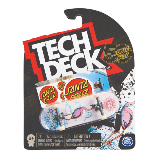Finger Board Santa Cruz Flamenco Patineta Para Dedos TECH DECK