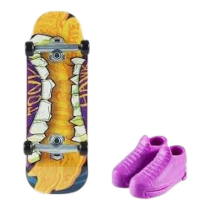 Patineta Para Dedos Con Tenis Finger Board HOT WHEELS