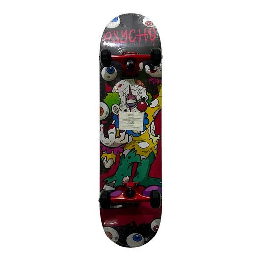 Patineta Payaso Pyscho Skate Semipro
