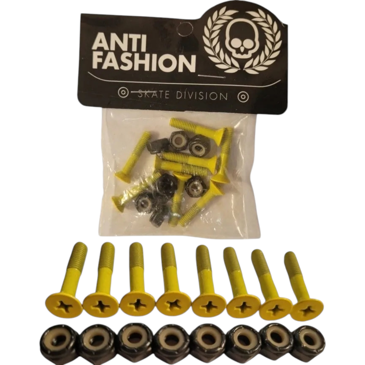 Tornillos Amarillos Para Skate ANTIFASHION