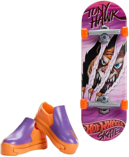 Patineta Para Dedos Con Tenis Finger Board HOT WHEELS