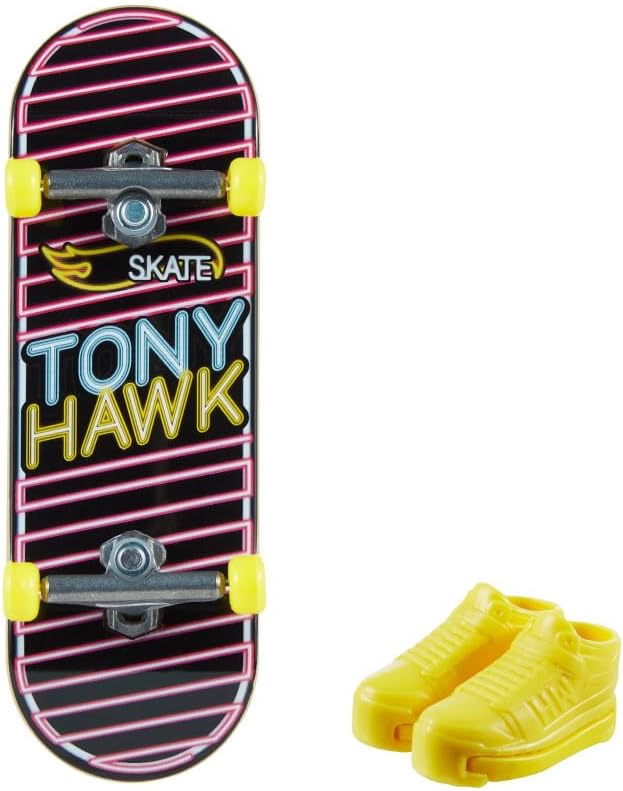 Patineta Para Dedos Con Tenis Finger Board HOT WHEELS