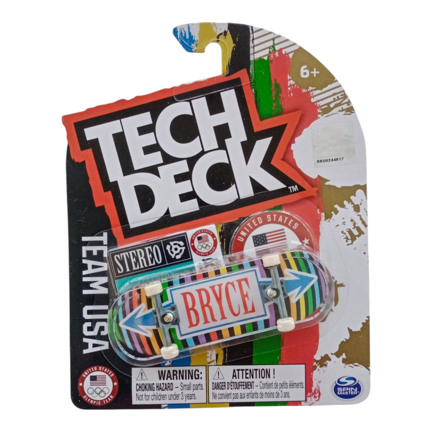 Finger Board Stereo Bryce Patineta Para Dedos TECH DECK