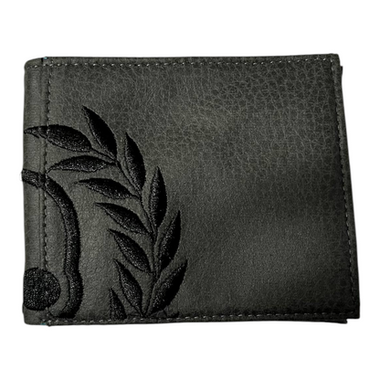 Cartera Gris Craneo ANTIFASHION