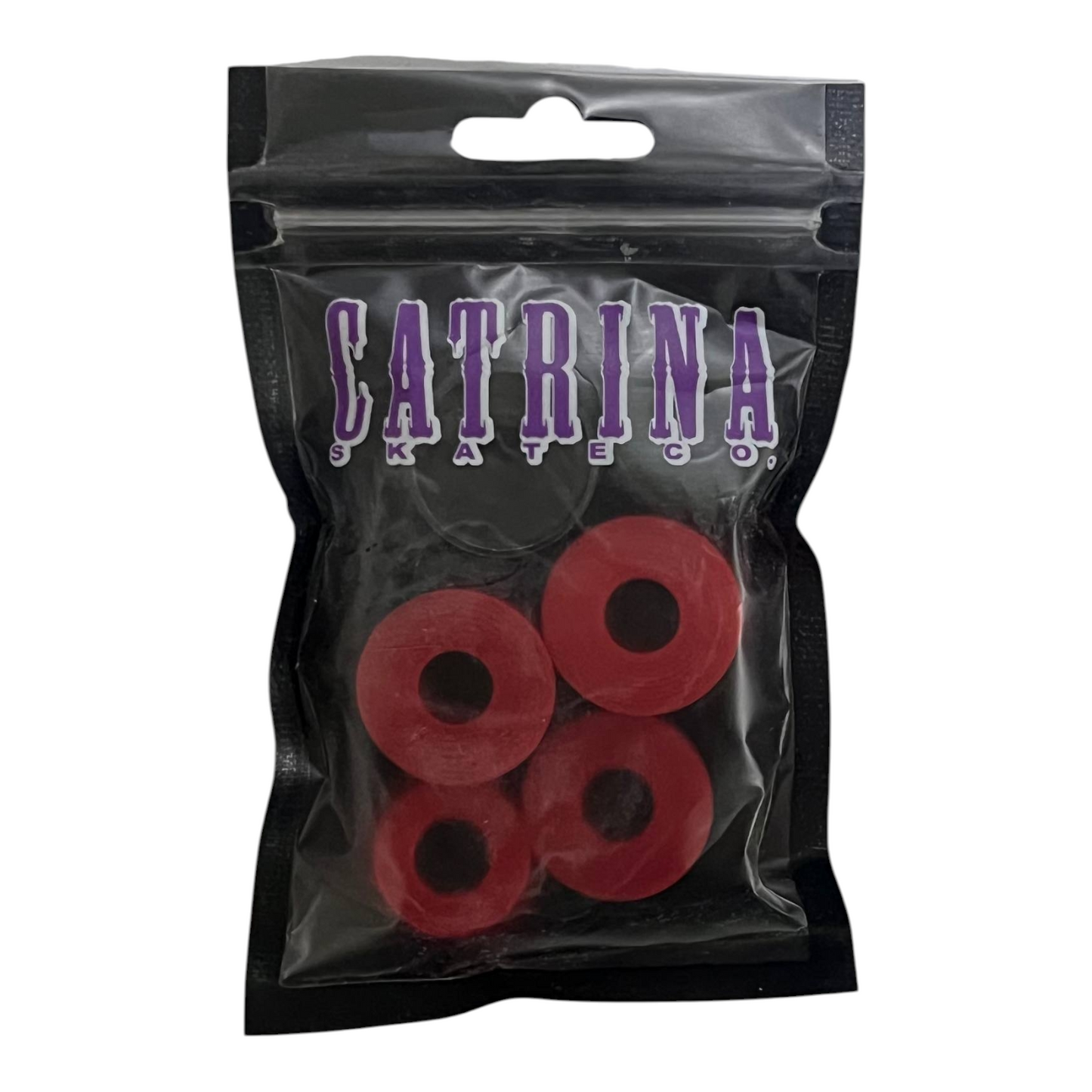 Set Gomas Rojas, Cazuelas Y Pivotes Para Trucks CATRINA