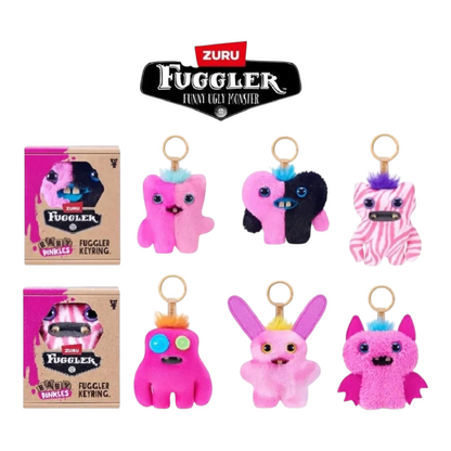 Llavero Fuggler Azul Baby Pinkles FUGGLERS ZURU