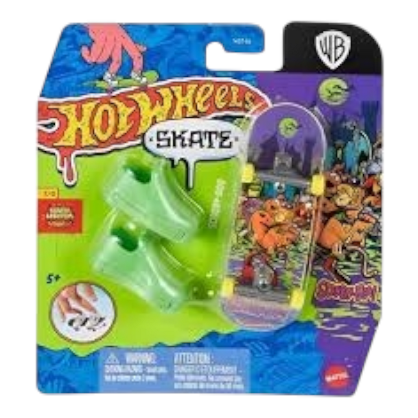 Patineta Para Dedos Con Tenis Finger Board HOT WHEELS