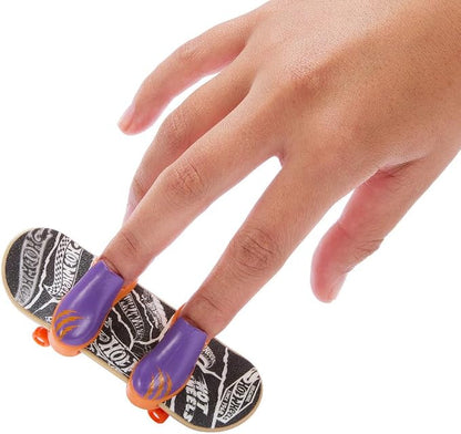 Patineta Para Dedos Con Tenis Finger Board HOT WHEELS