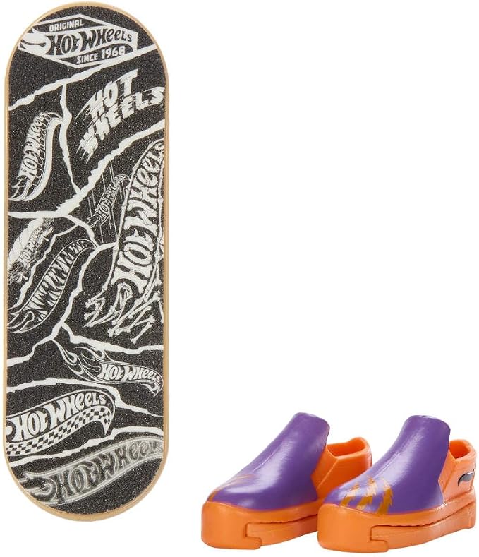 Patineta Para Dedos Con Tenis Finger Board HOT WHEELS