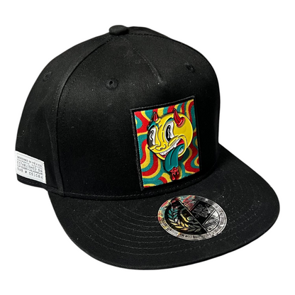 Gorra Negra Happy Trip ANTIFASHION
