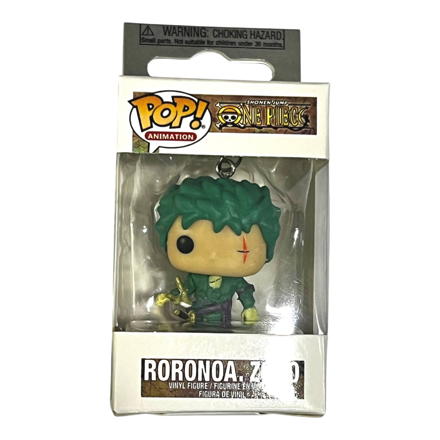 Llavero Zoro Pocket Pop Keychain