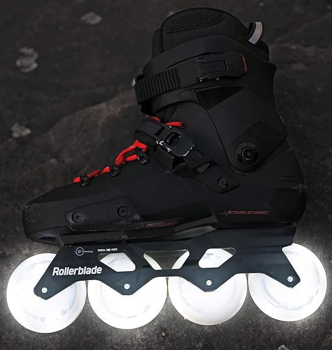 Set 4 Ruedas Led Para Patines 80mm 82a ROLLERBLADE